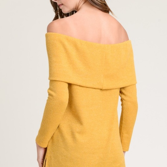 Mustard Classy Sweater - Picture 2 of 5